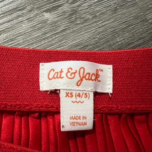 Cat & Jack Blush, Silver, and Red Skirts (Bundle!) - Picture 10 of 12